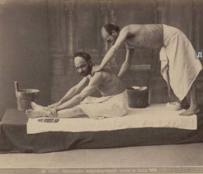 Resultado de imagen para masaje en la historia